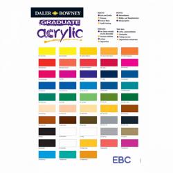 Dawler Rowney Graduate Acrylic 120 ml Vermilion Hue